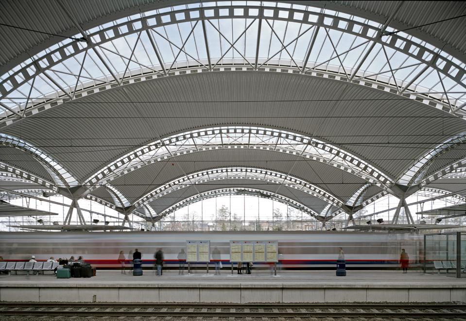Philippe Samyn and Partners · NMBS TRAIN STATION CANOPY. LEUVEN · Divisare