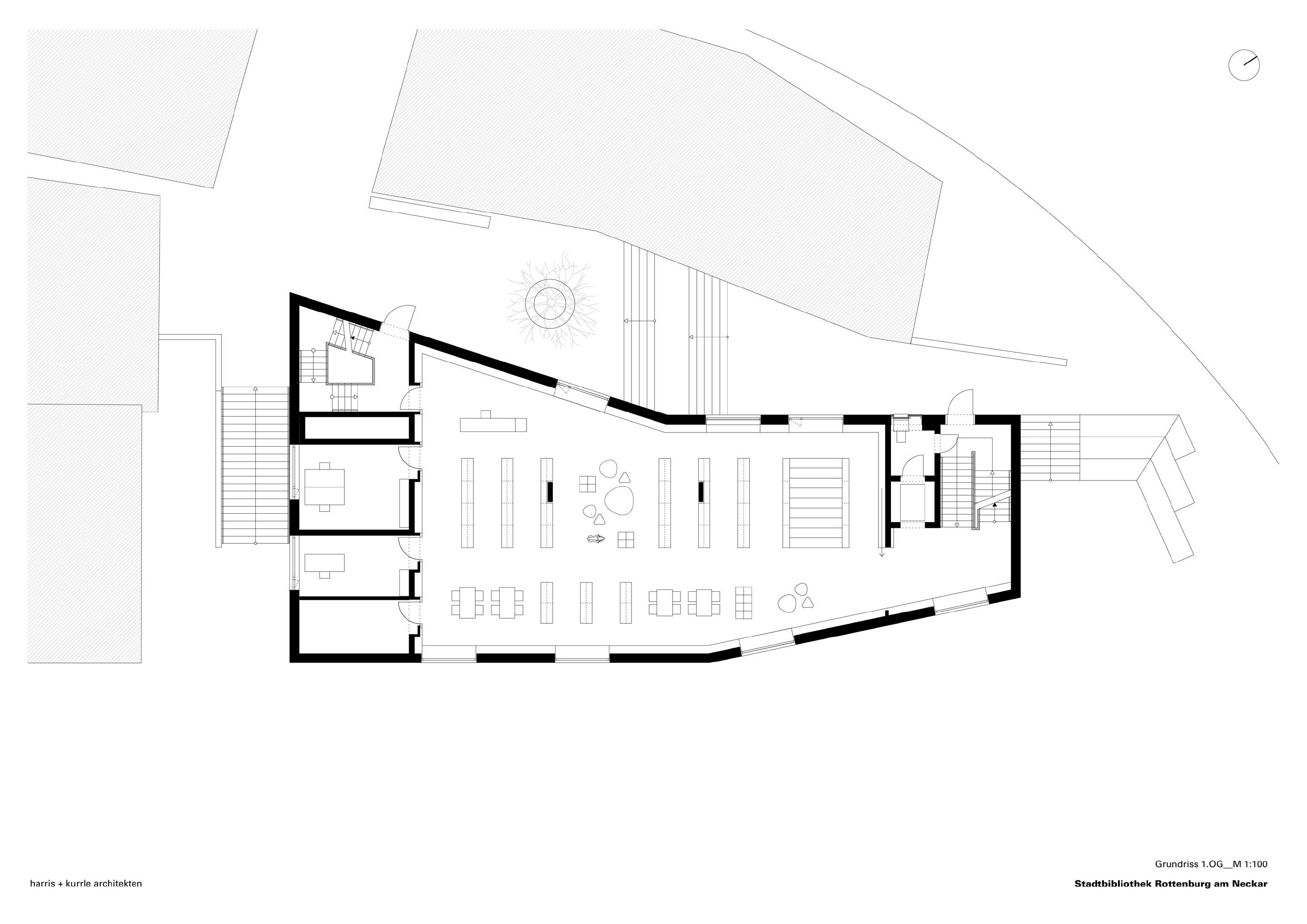 Harris + Kurrle Architekten, Roland Halbe · Public library · Divisare